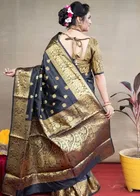Banarasi Silk Embellished Saree for Women 