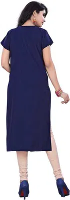 AK Fashion Mall Women Crepe Kurti 