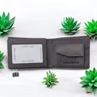 PU Leather Men's Wallet – Slim, Bifold Design with Card & Cash Compartments 