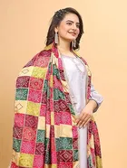 Chinon Printed Dupatta for Women 