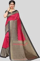 Art Silk Printed Saree for Women 
