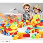 Plastic 80 Pcs Block Toys for Kids 