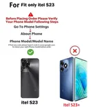 Artificial Leather Flip Cover For Itel S665L / Itel_S23 