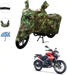 Waterproof & UV Protection Polyester Full Body Cover for Bajaj Pulsar 135 BS6 Bike 