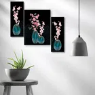 MDF 3 Pcs Designer Wall Painting for Home & Office 