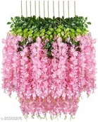 Polyester Artificial Hanging Flower Garlands 