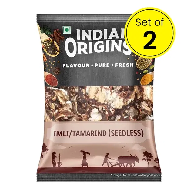 इंडियन ओरिजिन्स इमली 2X100 g (सेट ऑफ 2)