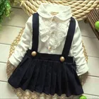 Crepe Solid Frock for Girls 