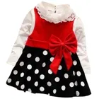 Printed Cotton Blend Frock for Girls 