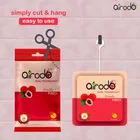 Airodo पॉकेट फ्रेशनर - रोज़ और फ्रूटी पंच 