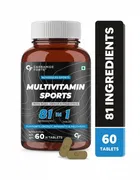 CARBAMIDE FORTE Multivitamin for Men - Sports Multivitamin Tablets with 81 Ingredients 