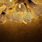 Metal Mesh Lamp 10 LED Hanging Decoration/Diwali Light