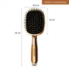 Majestique Round Hair Brush, Paddle Hair Brush for Women and Men 