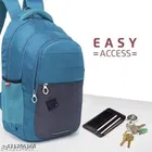 Leather Backpack for Men & Women, Blue
