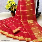 Kota Doria Cotton Saree for Women 