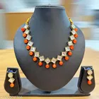 Kundan Necklace  for Women, Blue