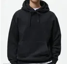 Fleece Solid Hoodie for Men 