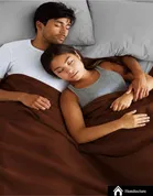Wool Solid Blanket, Brown 