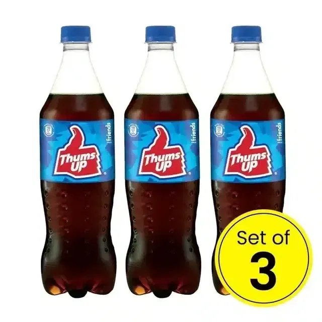 थम्स अप 3X740 ml (सेट ऑफ़ 3)