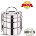 Stainless Steel 3 Layer Lunch Box 