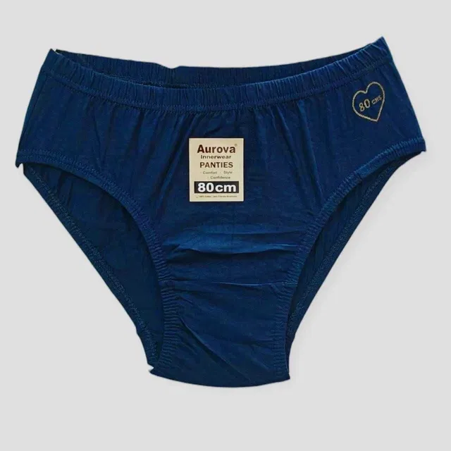 Cotton Blend Briefs for Women, Multicolour (3XL)