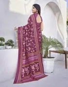 Art Silk Printed Saree for Women 