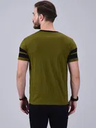 Round Neck Striped T-Shirt for Men 