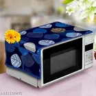 KANUSHI Industries® Washabl&Dustproof Top Load Fully Automatic Washing Machine Cover+1 Pc Fridge Cover+1 Pc Microwave Cover+ Apron for Kitchen Front 