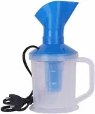 All-In-One Steam Inhaler | 3-in-1 Vaporizer/Steamer | Cough and Cold Relief | Steam Nose Inhaler | Facial Vaporizer -Blue 