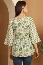 Cotton Printed Top for Women 