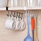 Pallavi Trading Multifunctional 6 Metal Door Hook Organiser, 2 Pc