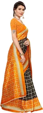 Mysore Silk Printed Saree for Women 