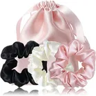 Grover Silk Pillow Cover Black 17x27inch Pack of 2 with crunches