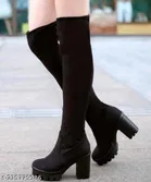 Shoetopia Girls Boots - Black 