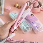 Plastic Hair Dryer with Straightener 