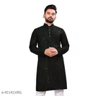Embroidered Solid Kurta Set for Women 