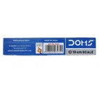 DOMS Q Series 15cm Transparent Scale | Precise Marking For Accurate Results Ruler 