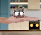 JENSONS Stainless Steel Ghee Pot Container 