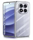 Artificial Leather Poco X7 / Mi Note 14 Pro 5G Back Cover 