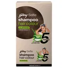 Godrej Selfie Shampoo Hair Color - Natural Brown, 18 ml 
