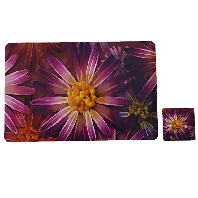 PVC Placemats for Dining Table (Multicolor, Pack of 6)