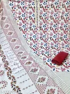 Cotton Printed Unstitched Dress Material for Women 