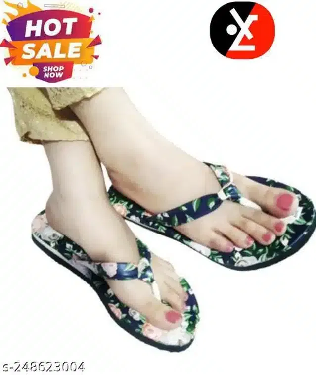 LifeO Slippers for Women (Multicolor, 8)
