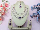 2 Layer Elegant Partywear Necklace Set for Women 