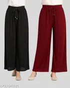 Palazzos for Women, Pack of 2 