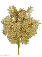 Polyester Artificial Maple Leaves Bunch 
