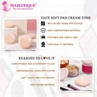 Majestique Powder Super Soft Pure Cotton Puff 