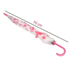 Dot Printed Umbrella 21 Inch [Multicolor, J Handle]