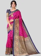 Art Silk Printed Saree for Women 
