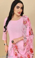 Embroidered Unstitched Suit for Women 